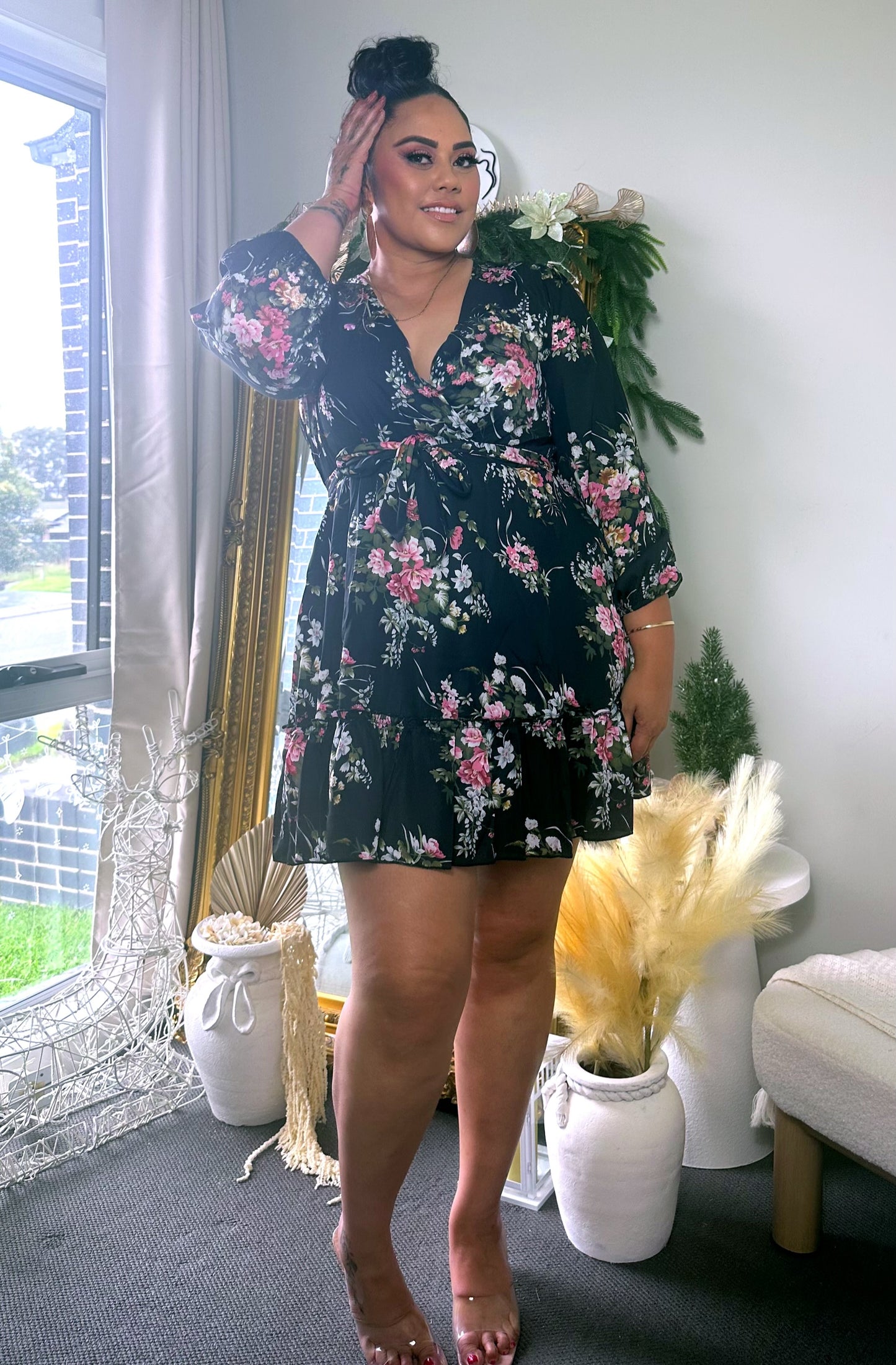 Taila Mini Floral Dress