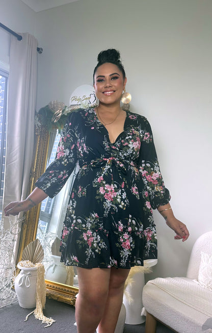 Taila Mini Floral Dress